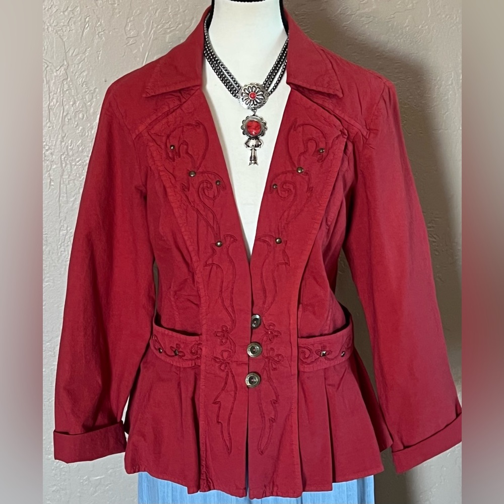 Getty Zueger Bohemian Victorian Blazer